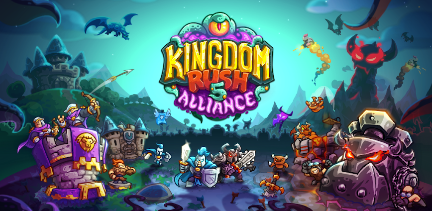 Kingdom Rush 5: Alliance TD 7.00.62 APK [MOD gems without limits/menu]