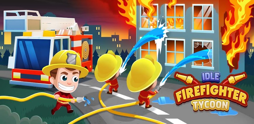 Idle Firefighter Tycoon – Fire Emergency Manager 1.65.0 APK [MOD money]