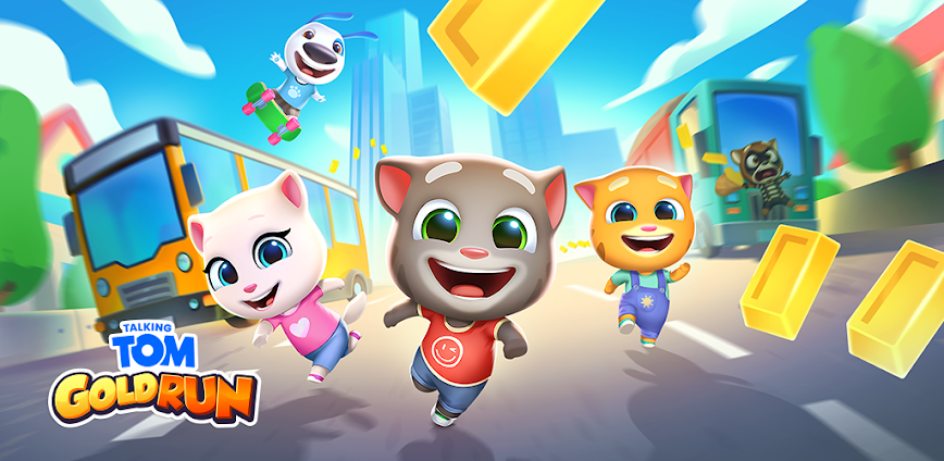 Talking Tom Gold Run 26.2.2.16362 APK [MOD money]