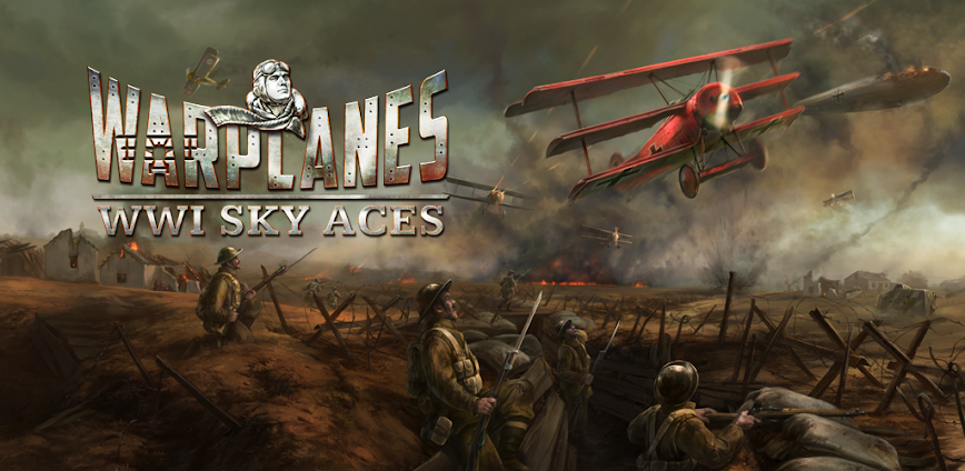Warplanes: WW1 Sky Aces 1.6 APK [MOD free shopping]
