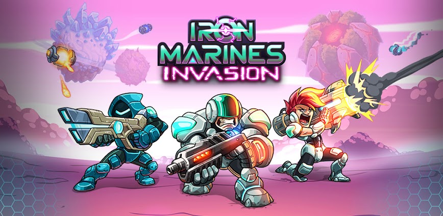Iron Marines Invasion RTS Game 0.16.89 APK [MOD free shopping]