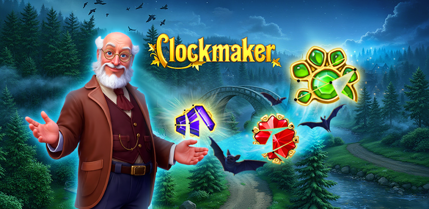 Clockmaker – Amazing Match 3 103.1.0 APK [MOD free shopping]