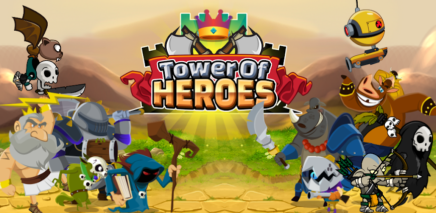 Tower Of Heroes: Epic Defense 21 APK [MOD free shopping]