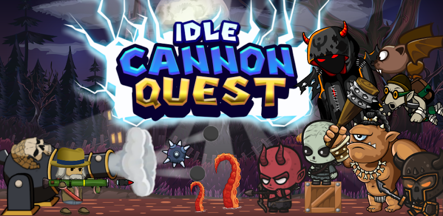 Idle Cannon Quest: Tap Clicker 2.2 APK [MOD free shopping]