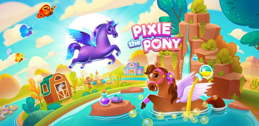 Pixie the Pony – My Virtual Pet 1.72 APK [MOD a lot of money/menu]