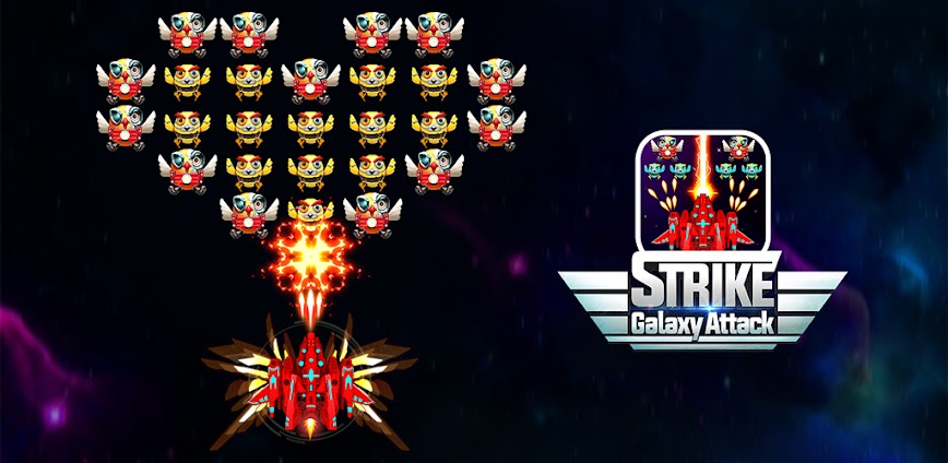 Galaxy Attack: Chicken Shooter 33.3 APK [MOD free shopping]