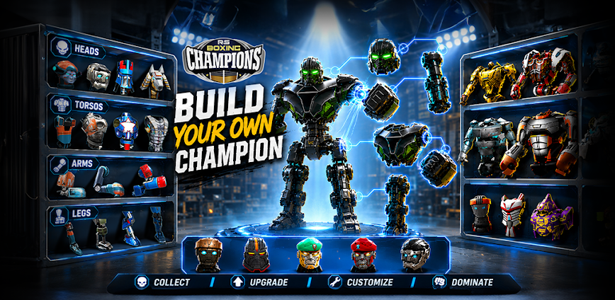 Real Steel Boxing Champions 81.81.102 APK [MOD money]