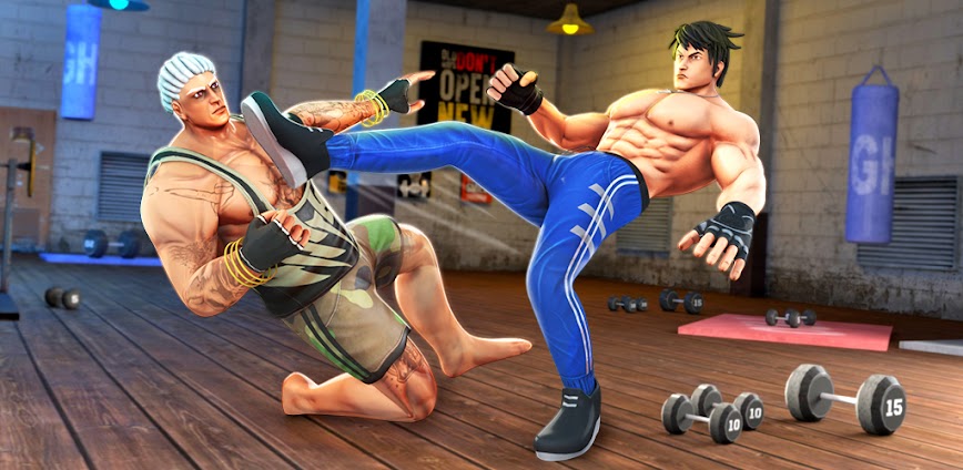 GYM Fighting Games: Bodybuilder Trainer Fight PRO 1.5.8 APK [MOD free shopping]
