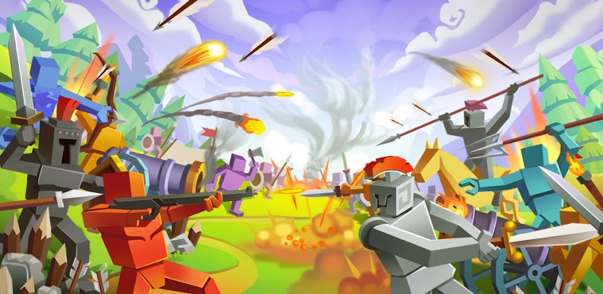 Epic Battle Simulator 1.8.40 APK [MOD free shopping]