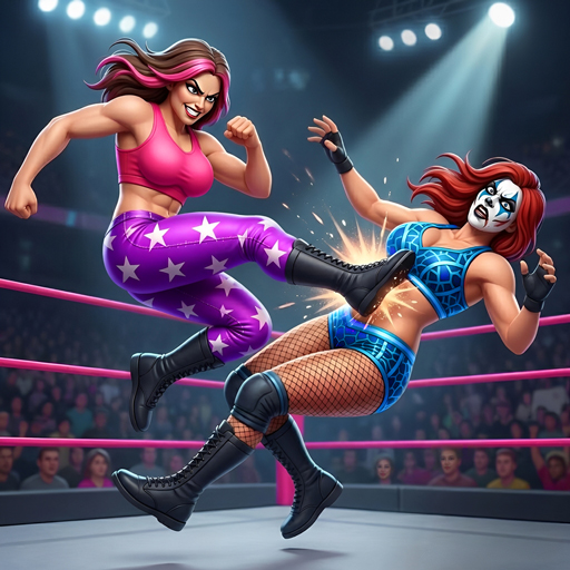 Bad Girls Wrestling: Hell Ring Women Fighting 1.5.5 APK [MOD free shopping]