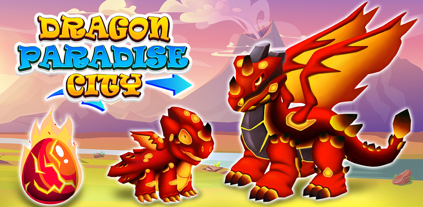 Dragon Paradise City: Breeding War Game 1.3.56 APK [MOD money]