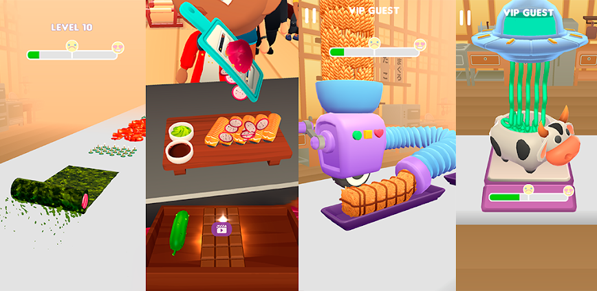 Sushi Roll 3D – Cooking ASMR Game 1.6.6 APK [MOD free shopping]