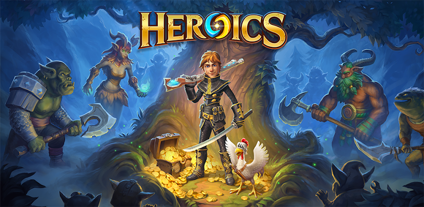 Heroics 2.1.57 APK [MOD god mode]