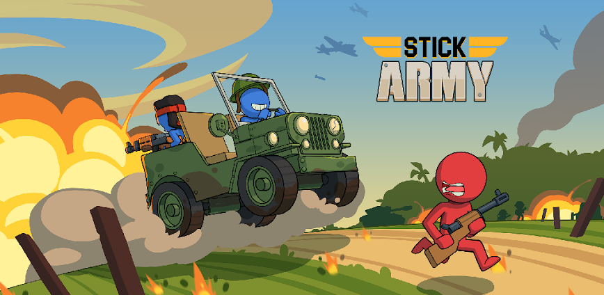 Stick Army: World War Strategy 1.0.7 APK [MOD free shopping]