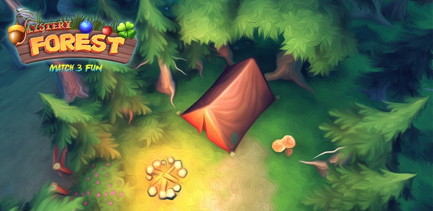 Mystery Forest – Match 3 Fun 1.0.42 APK [MOD money]