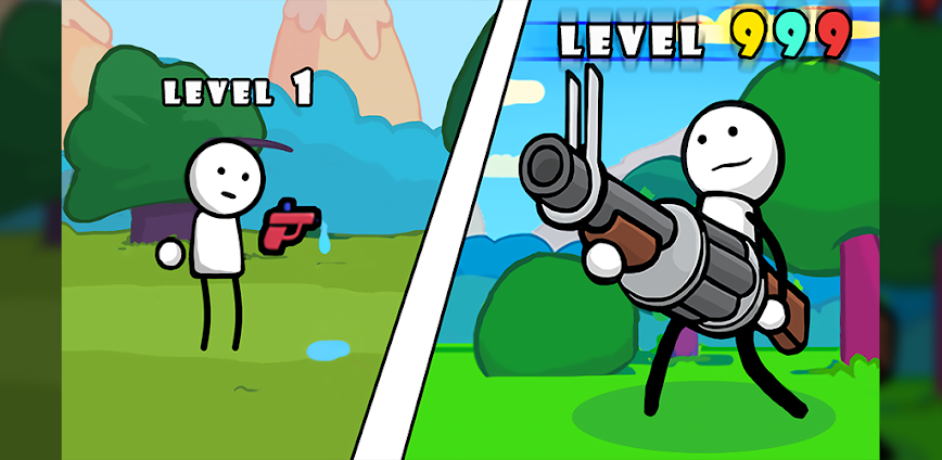 One Gun: Stickman 99 APK [MOD money]