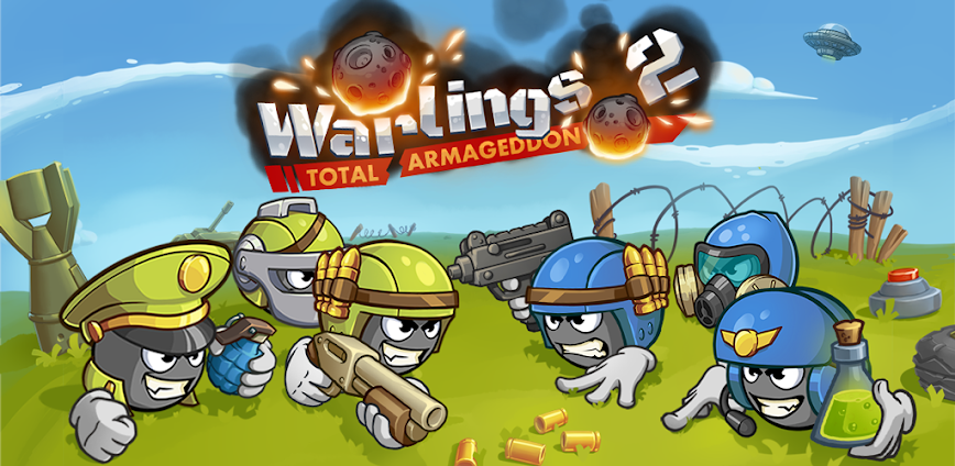 Warlings 2: Total Armageddon 2.0.3 APK [MOD money]