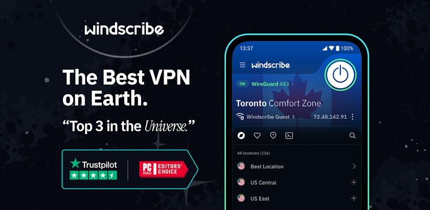 Windscribe VPN 2.4.2.562 APK