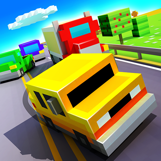 Blocky Highway: Traffic Racing 1.2.4 APK [MOD money]