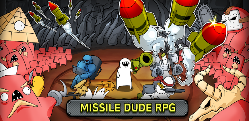 VIPMissile Dude RPG: Tap Tap Missile 99 APK [MOD free shopping]