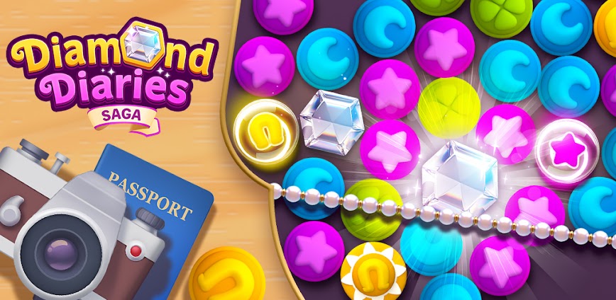 Diamond Diaries Saga 1.50.0 APK [MOD lives]