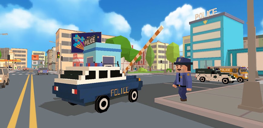 Blocky City: Ultimate Police 2.1 APK [MOD free shopping]