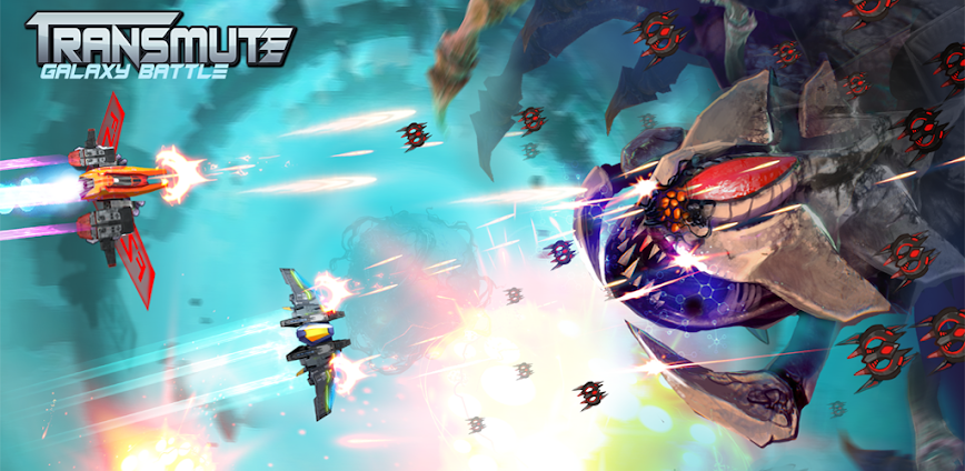 Transmute: Galaxy Battle 1.1.1 APK [MOD free shopping]