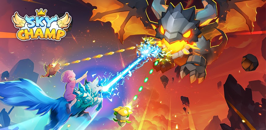 Sky Champ: Monster Attack [Galaxy Space Shooter] 7.2.0 APK [MOD money/menu]