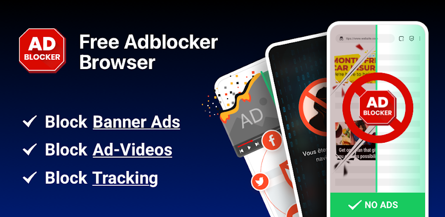 Free Adblocker Browser – Adblock & Private Browser 80.0.2016123372 APK [MOD unlocked]