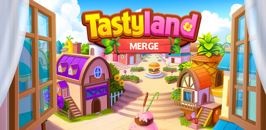 Tastyland- Merge 2048, cooking games, puzzle games 2.6.0 APK [MOD free shopping]