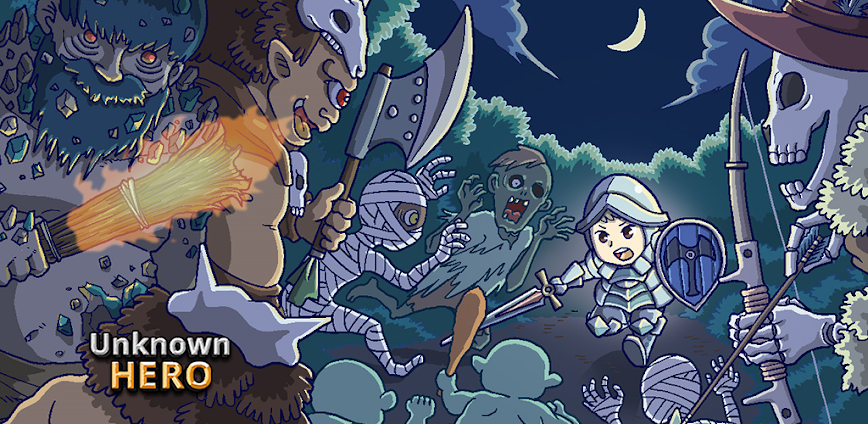 Unknown HERO – Item Farming RPG 3.0.298 APK [MOD no skill cd]