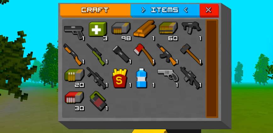 Zombie Craft Survival 45 APK [MOD free shopping]