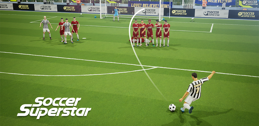 Soccer Super Star 0.3.84 APK [MOD unlimited hits]